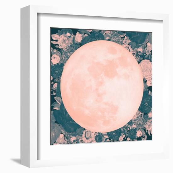 Pink Moon-null-Framed Art Print