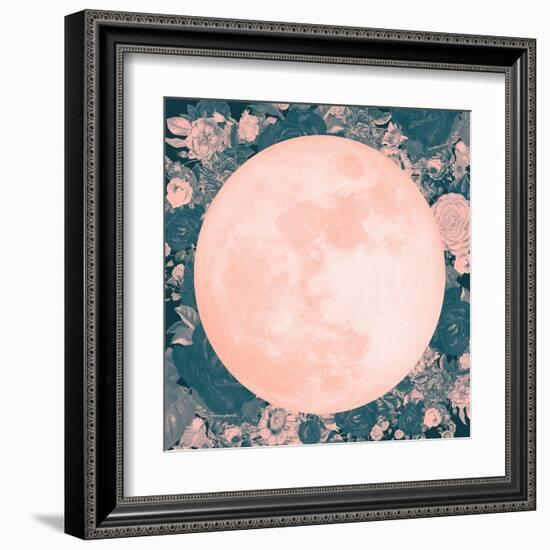 Pink Moon-null-Framed Art Print