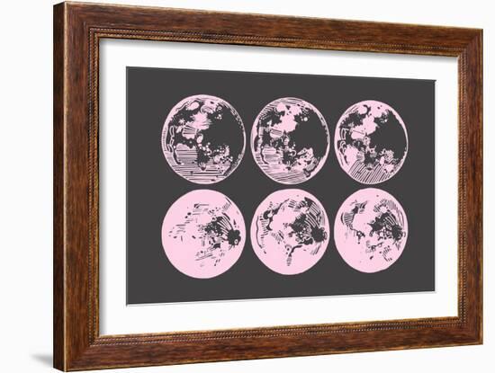 Pink Moons-null-Framed Art Print