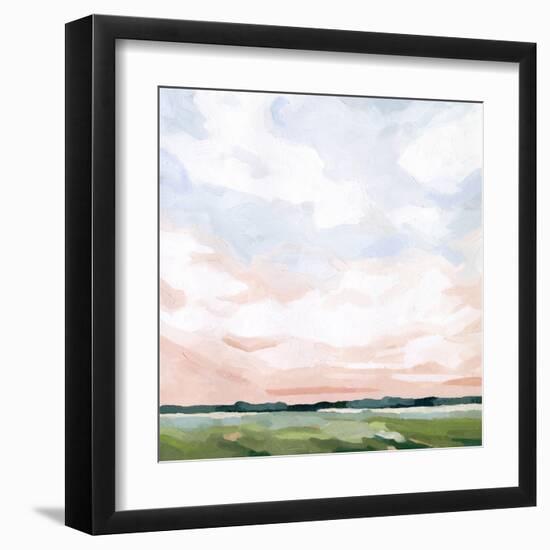 Pink Morning Horizon II-Emma Scarvey-Framed Art Print