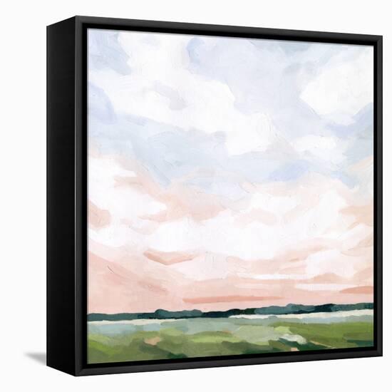 Pink Morning Horizon II-Emma Scarvey-Framed Stretched Canvas