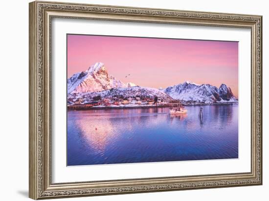 Pink Northern-Philippe Sainte-Laudy-Framed Photographic Print