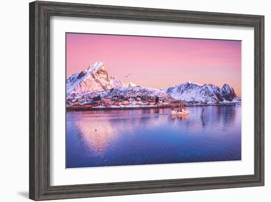 Pink Northern-Philippe Sainte-Laudy-Framed Photographic Print
