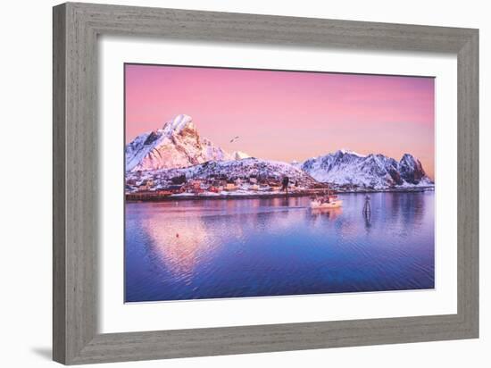 Pink Northern-Philippe Sainte-Laudy-Framed Photographic Print