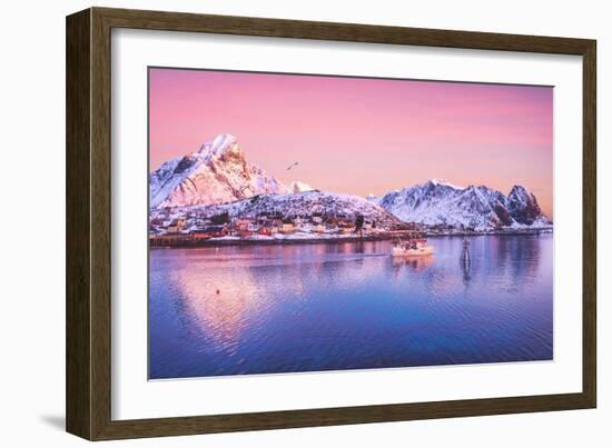 Pink Northern-Philippe Sainte-Laudy-Framed Photographic Print