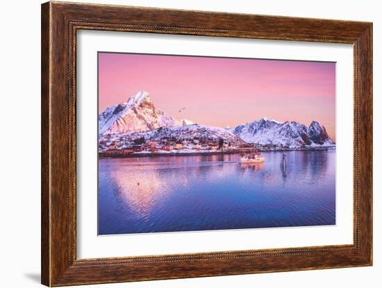 Pink Northern-Philippe Sainte-Laudy-Framed Photographic Print