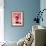 Pink Nude-Abstract Graffiti-Framed Giclee Print displayed on a wall