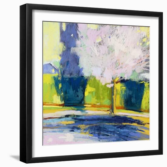 Pink One-Lou Wall-Framed Giclee Print