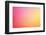 Pink, Orange, Yellow and Red Color Gradient Summer Defocused Blurred Motion Abstract Background Vec-IrisImages-Framed Photographic Print