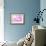 Pink Orchid I-null-Framed Art Print displayed on a wall
