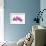 Pink Orchid on White 01-Tom Quartermaine-Framed Giclee Print displayed on a wall
