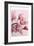 Pink Orchids-Urban Epiphany-Framed Art Print