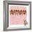 Pink Pacha in Line-Belen Mena-Framed Giclee Print