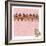 Pink Pacha in Line-Belen Mena-Framed Giclee Print