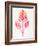 Pink Palm Leaf Trifecta-Cat Coquillette-Framed Giclee Print