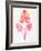 Pink Palm Leaf Trifecta-Cat Coquillette-Framed Giclee Print