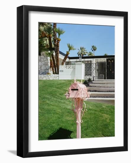 Pink Palm Springs II-Bethany Young-Framed Photographic Print