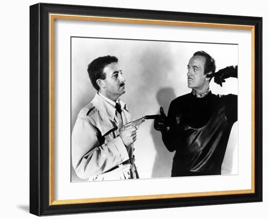 Pink Panther, Peter Sellers, David Niven, 1963-null-Framed Photo