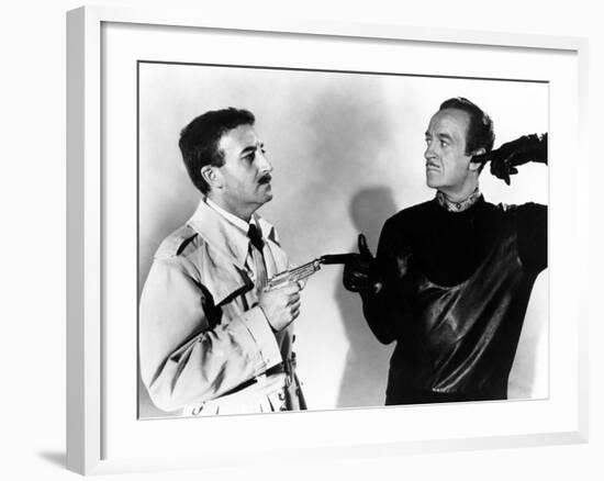 Pink Panther, Peter Sellers, David Niven, 1963-null-Framed Photo