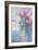 Pink Parrot Tulips and Marlette-Karen Armitage-Framed Giclee Print