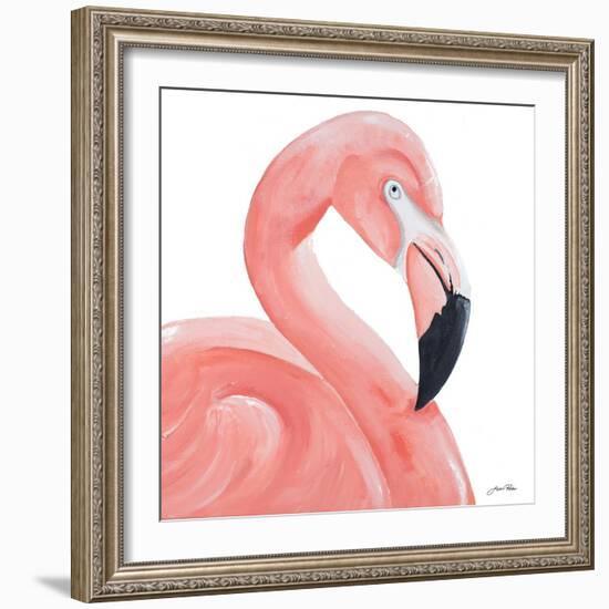 Pink Party of Four I-Gina Ritter-Framed Art Print