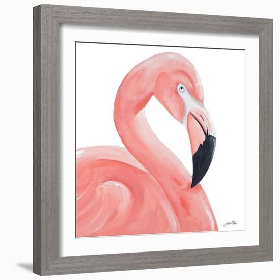 Pink Party of Four I-Gina Ritter-Framed Art Print