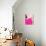 Pink Pastel Shape-Ana Rut Bre-Giclee Print displayed on a wall