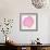 Pink Peach Leaf-Cat Coquillette-Framed Giclee Print displayed on a wall