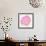 Pink Peach Leaf-Cat Coquillette-Framed Giclee Print displayed on a wall