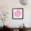 Pink Peach Leaf-Cat Coquillette-Framed Giclee Print displayed on a wall