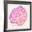 Pink Peach Leaf-Cat Coquillette-Framed Giclee Print