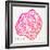 Pink Peach Leaf-Cat Coquillette-Framed Giclee Print