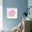 Pink Peach Leaf-Cat Coquillette-Framed Giclee Print displayed on a wall