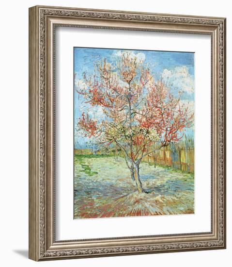 Pink Peach Tree,-Pierre-Auguste Renoir-Framed Art Print