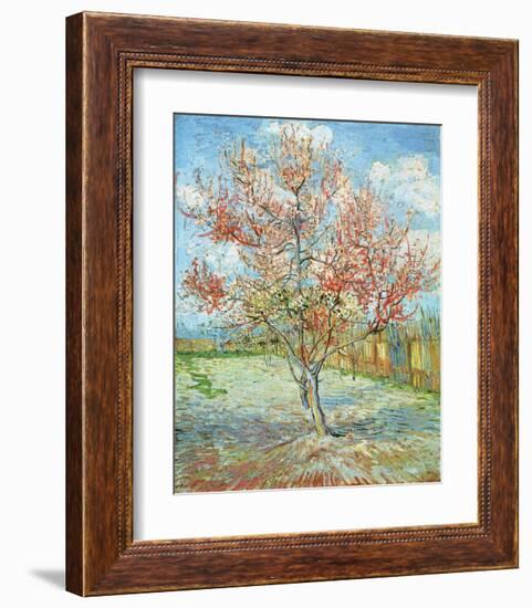 Pink Peach Tree,-Pierre-Auguste Renoir-Framed Art Print