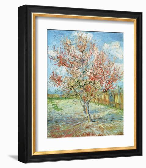 Pink Peach Tree,-Pierre-Auguste Renoir-Framed Art Print