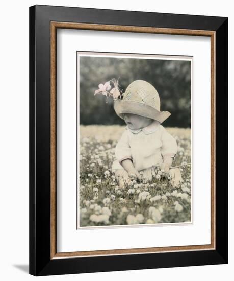 Pink-Peek a Boo-Betsy Cameron-Framed Art Print