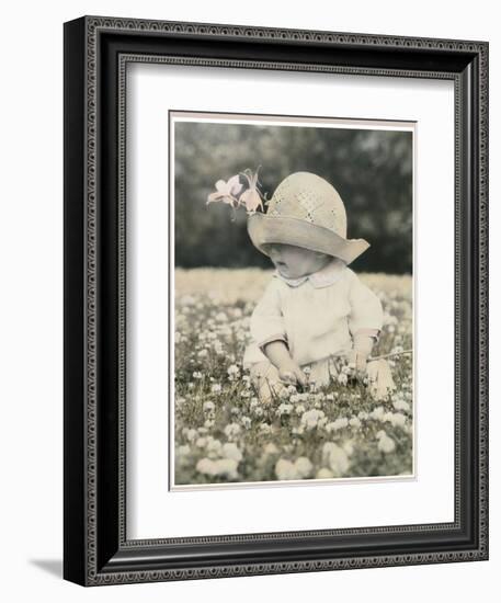 Pink-Peek a Boo-Betsy Cameron-Framed Art Print