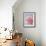 Pink Peonie I-li bo-Framed Giclee Print displayed on a wall