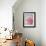 Pink Peonie I-li bo-Framed Giclee Print displayed on a wall