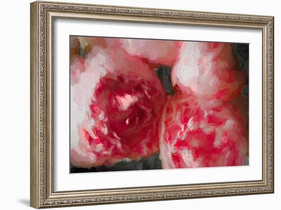 Pink Peonies, 2018,-Helen White-Framed Giclee Print