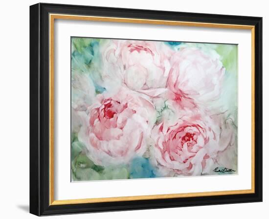 Pink Peonies I-Paula Giltner-Framed Art Print