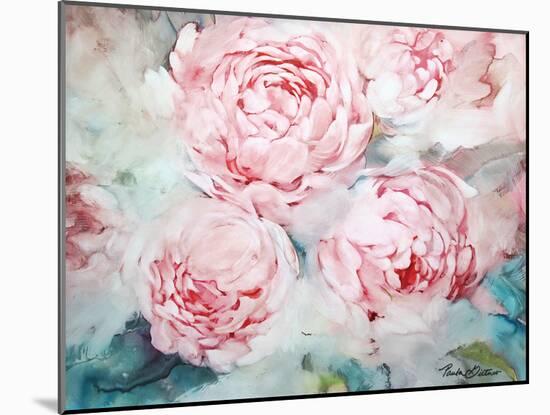 Pink Peonies II-Paula Giltner-Mounted Art Print