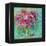 Pink Peonies-Farida Zaman-Framed Stretched Canvas