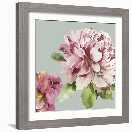 Pink Peony I-Asia Jensen-Framed Art Print