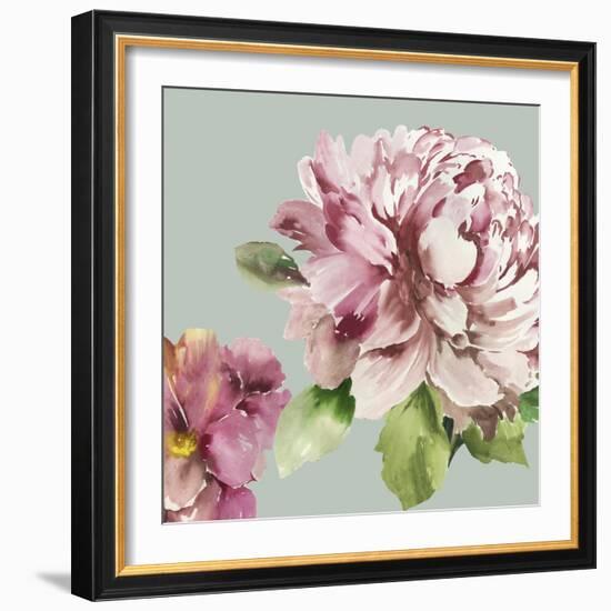 Pink Peony I-Asia Jensen-Framed Art Print