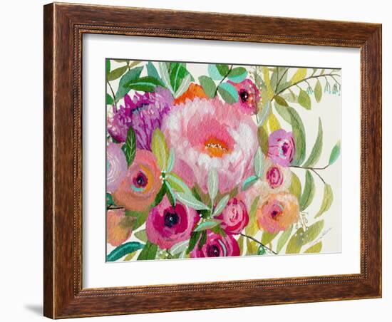 Pink Peony-Suzanne Allard-Framed Art Print