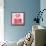 Pink Perfume Mate-Jace Grey-Framed Stretched Canvas displayed on a wall