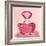 Pink Perfume Mate-Jace Grey-Framed Art Print