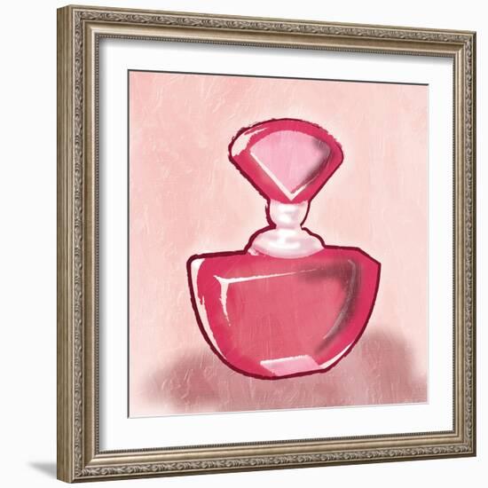 Pink Perfume Mate-Jace Grey-Framed Art Print